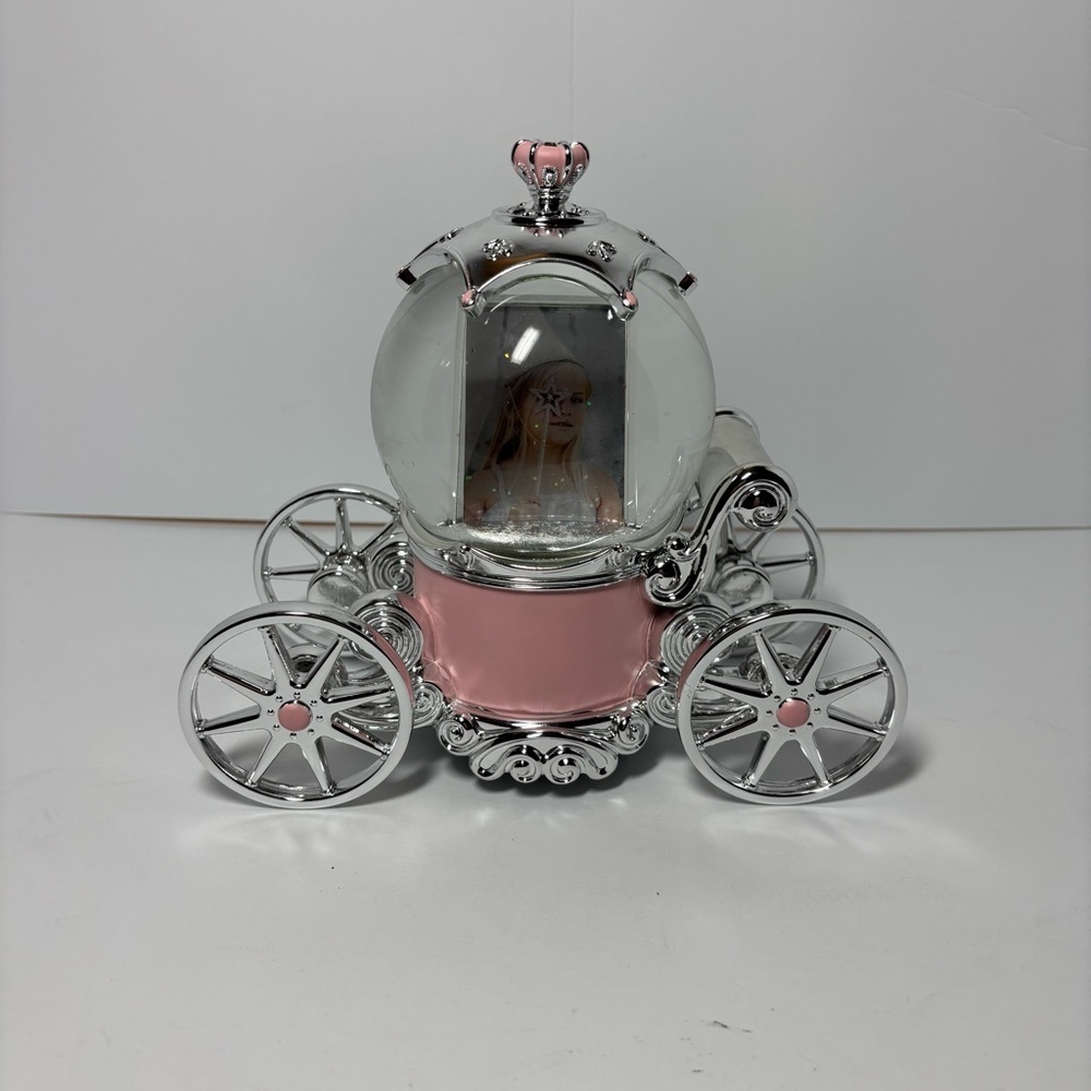 THINGS REMEMBERED Silver and Pink Carriage Photo Frame - Picture 3 of 6